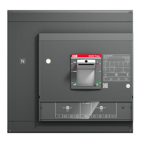 XT6S 800, TMA, In=800A, InN=100%, 4p