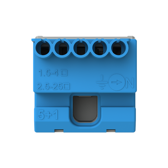 Terminal bloğu vidasız N 5×1,5-4mm²+1x25mm²