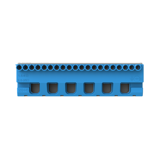 Terminal bloğu vidasız N 20×1,5-4mm²+6x25mm²